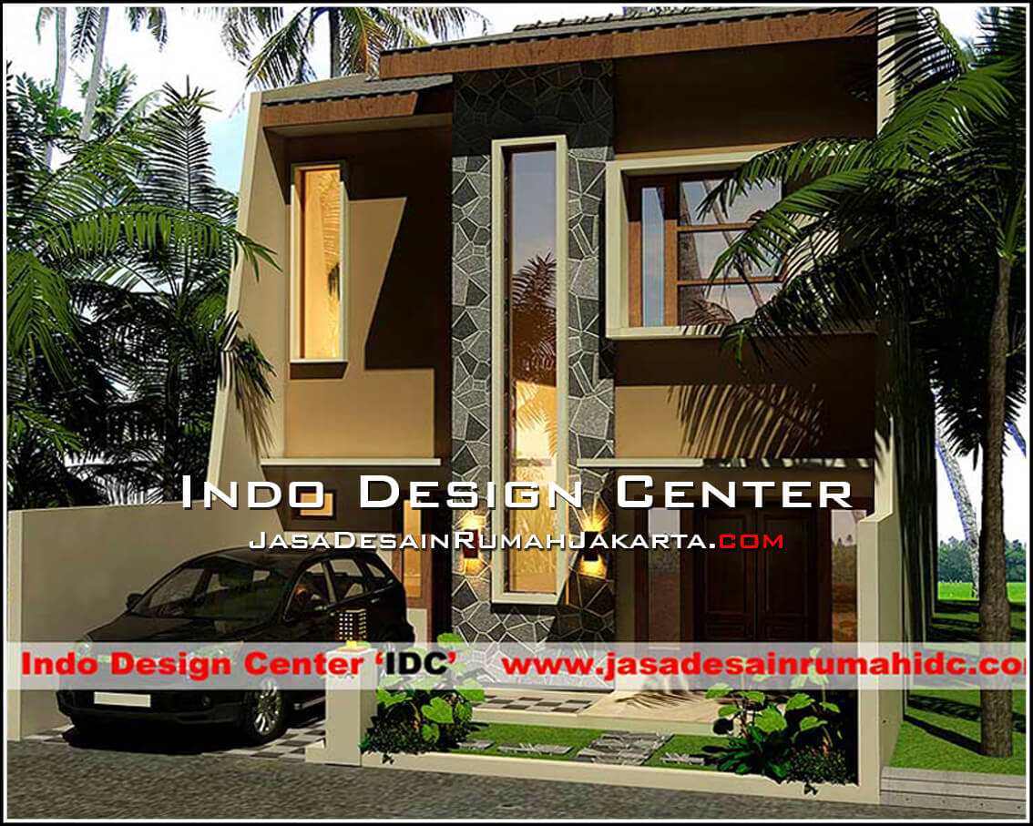 Desain Lebar Tanah 7 Meter - 8 Meter - Jasa Desain Rumah Jakarta